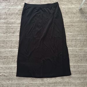 Coldwater creek Size large Navy Blue Maxi Skirt